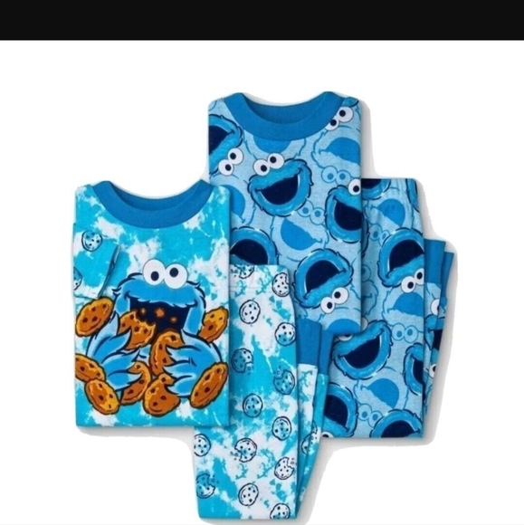Sesame Street Other - NWT Sesame Street 4 pc Toddler Pajama Set